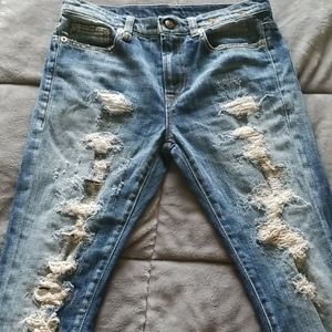 R13 skinny jeans